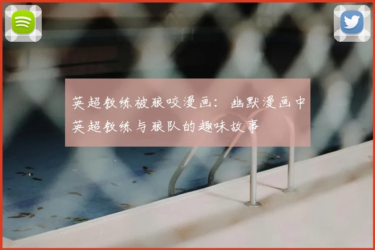 英超教练被狼咬漫画：幽默漫画中英超教练与狼队的趣味故事